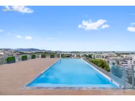 appartement 2 pièces – 40 m² – résidence seaside view – saint-laurent-du-var – rooftop ave