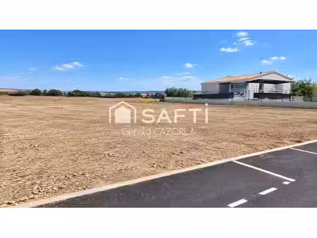 vente terrain à batir 400 m² à salindres (30340)  62 000 €