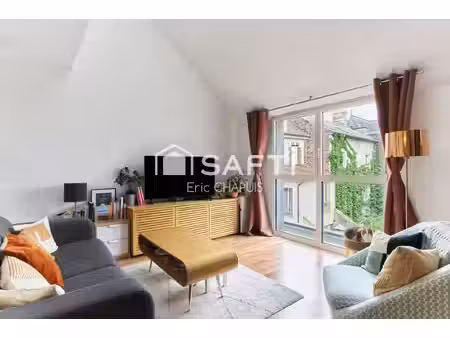 exclusivité rennes centre : duplex t4 au calme