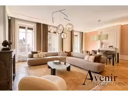 lyon 6ème foch - appartement familial 222m² - 4 chambres