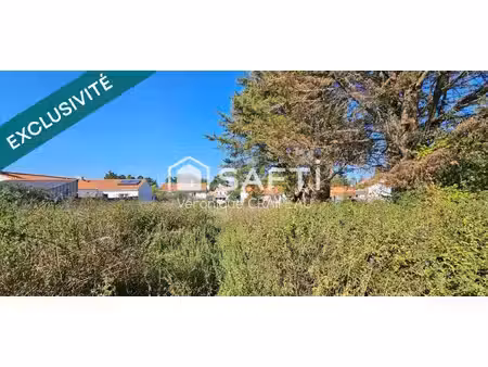 terrain constructible – 704 m² – à 5 minutes de brétignolles-sur-mer et saint-gilles-croix