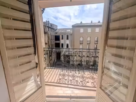 vente appartement narbonne  36m² 2 pièces 89 000€ avec balcon