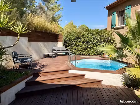 maison t4 92 m² / terrain 293 m² – piscine  terrasses  cuisine d’été – vue dégagée