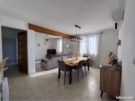 appartement t3/68m2 terrasse + jardin
