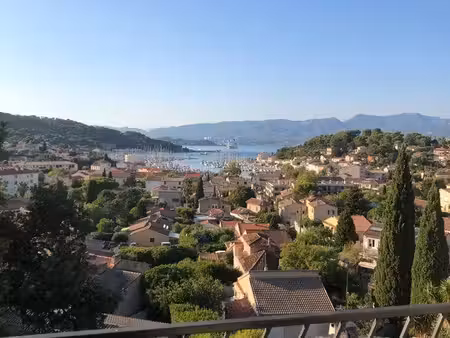 très beau t2 meublé vue mer st mandrier village