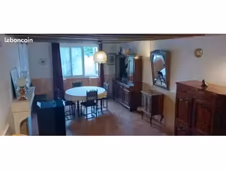 maison meublée 100m2 - jardin  2 terrasses - brinon sur beuvron (58420)