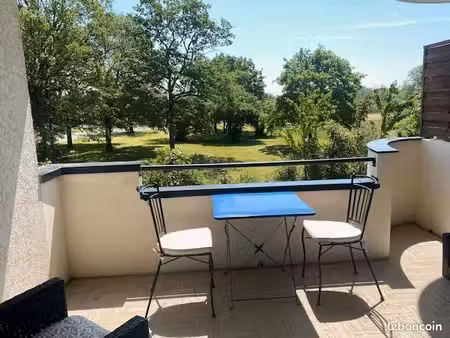 appartement t1 38m² avec balcon et terrasse
