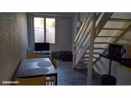 t1 duplex meublé 30m2 pour étudiant(e) à chartres de bgne 5mns de bruz kerlann et de renne
