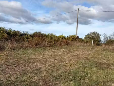 terrain à louer 1000 m² – quimper – eau + électricité
