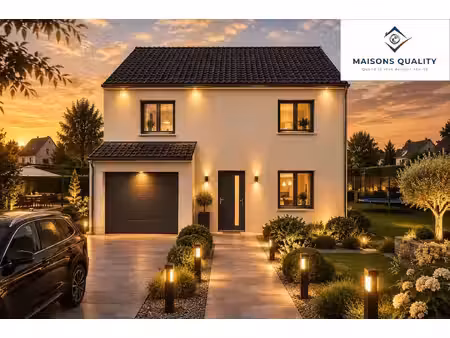 terrain avec maison neuf à vendre