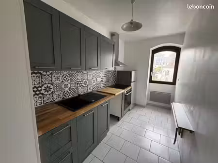 à louer – appartement t2 non meublé de 44 m² proche centre ville  chauffage et parking com