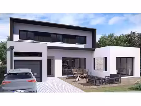 terrain avec maison neuf à vendre