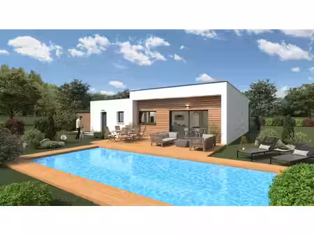 terrain avec maison neuf à vendre