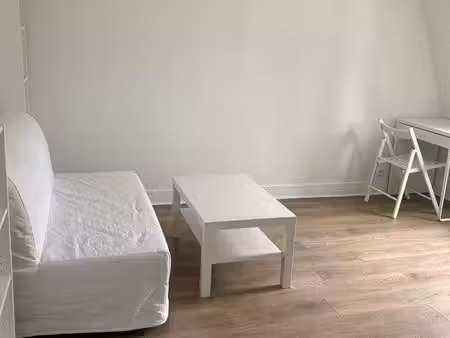 location studio meublé 18.5m2 - paris 10ème