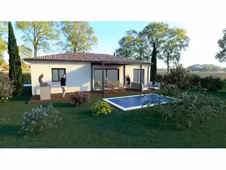 terrain avec maison neuf à vendre