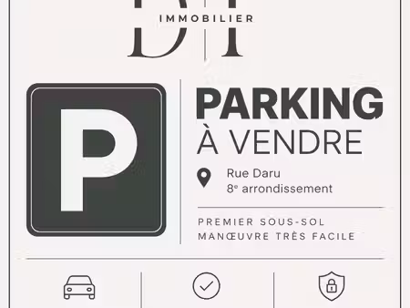 parking/box 12 m² paris