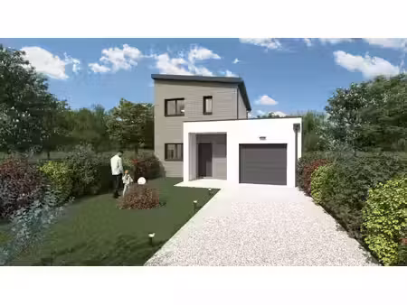 terrain avec maison neuf à vendre