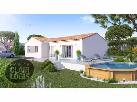 terrain avec maison neuf à vendre