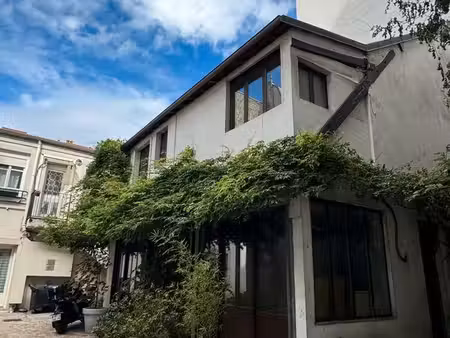 maison style loft de 139m² avec terrasse sur les toits - paris 18 - marx dormoy