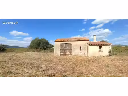 cabanon+ parcelle agricole à vendre