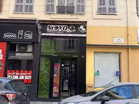 cession fonds de commerce / épicerie de quartier - clé en main - nice centre (17 rue assal