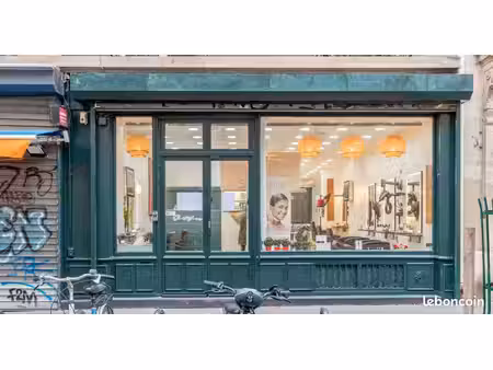 salon de coiffure - fond de commerce