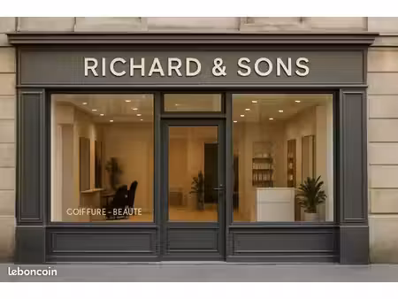 fonds de commerce coiffure 74 m²