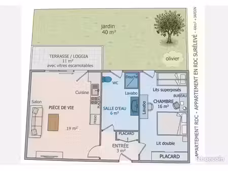 appartement fréjus plage