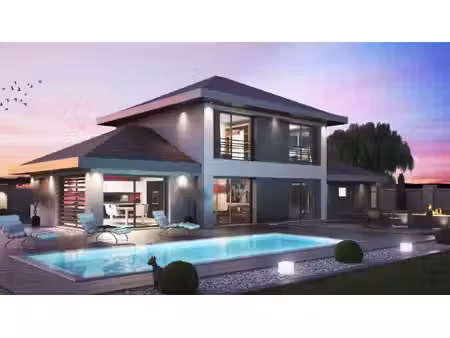 terrain avec maison neuf à vendre