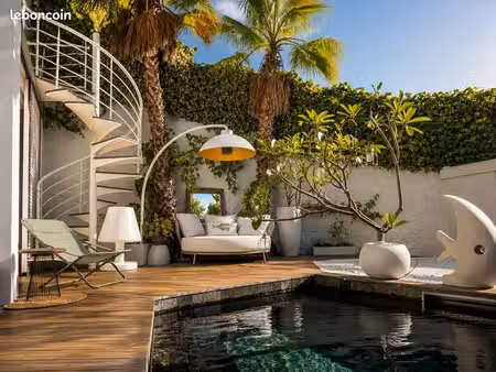 les issambres – villa contemporaine à 100 m de la plage – piscine