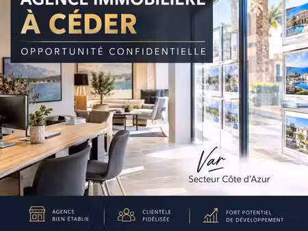 cession fond de commerce agence immobilière
