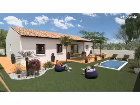 projet de construction d'une maison 84 m² avec terrain à saint-laurent-de-la-cabrerisse (1
