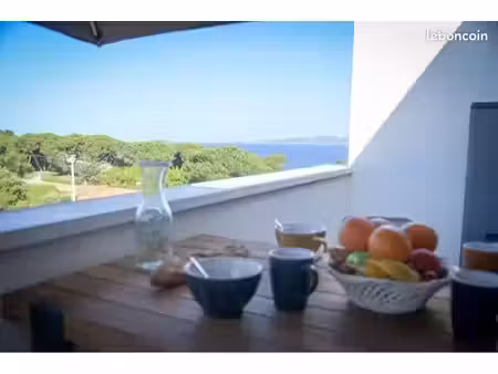 loue appartement corse pietrosella 45 m2 vue mer terrasse