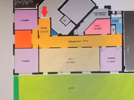 appartement derrière parc des princes immeuble lefranc