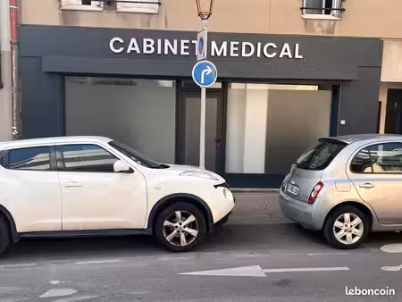 cabinet médical 110 m² à louer – bagnolet – refait à neuf