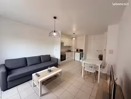appartement meublé 40 m² – bussy-saint-georges – 5 min du rer – parking