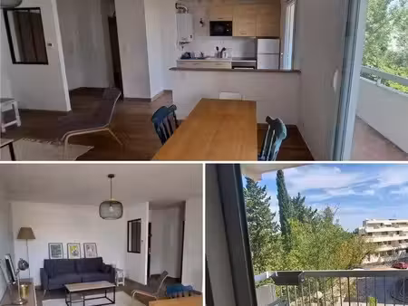 beau 2p meublé 47m² avec terrasse quart. cévennes