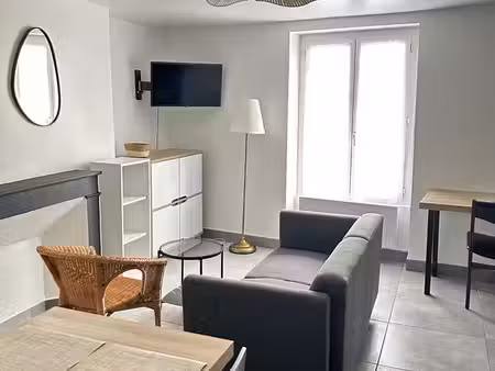 appartement meublé avec mezzanine 31 m²-blois vienne