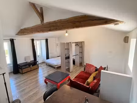 studio meublé 38m2 avec terrasse / toutes chatges comprises