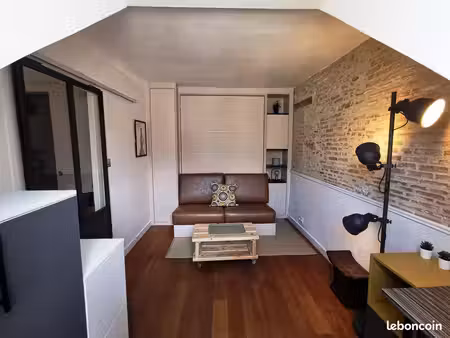 nantes centre (graslin / copernic) —charmant t2 meublé de 21 m² (23 m² au sol) – calme & l
