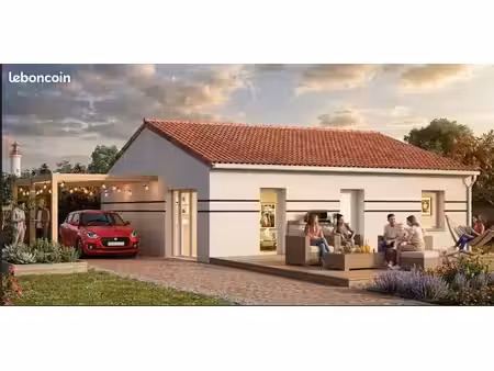 projet de construction d'une maison 80 m² avec terrain à pisany (17)