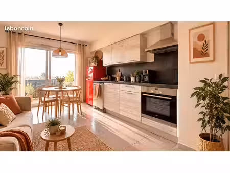 appartement 2 pièces 44 m²