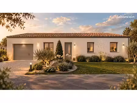 projet de construction d'une maison 85 m² avec terrain à nieulle-sur-seudre (17)