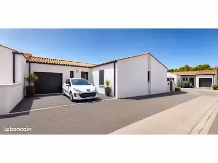 maison récente 93 m² – 3 chambres + bureau – terrain 320 m² – ferrières (17170)