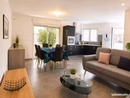 t3 meublé 66 m² – refait à neuf – sainte-marie