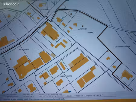 terrain 4 520 m² semur en auxois