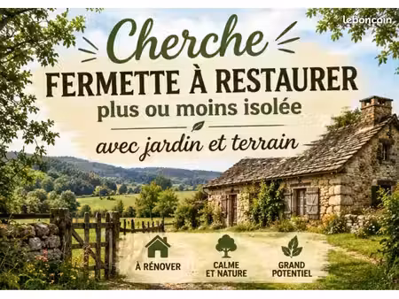 cherche petit corps de ferme