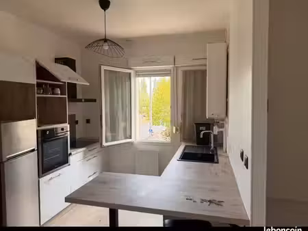 t2 meublé rénové 32 m² – dijon – 700 cc