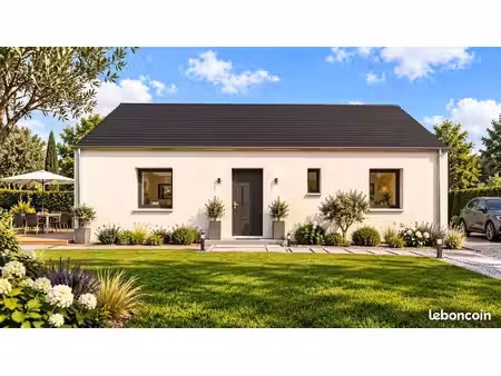projet de construction d'une maison 70 m² avec terrain à nogent-le-roi (28)