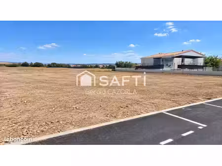 terrain 400 m² salindres